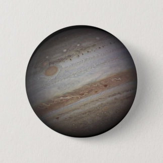 Planeten-Jupiter-Raum-Knopf Button