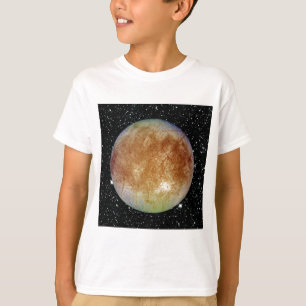 PLANETEN-JUPITERS MONDeuropa-Sternhintergrund T-Shirt