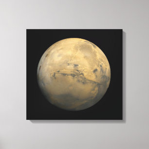 Planeten-Mars im Solarsystem die NASA Leinwanddruck