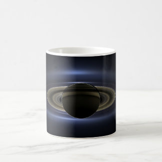 Planeten-Saturn-Farbändernde Tasse