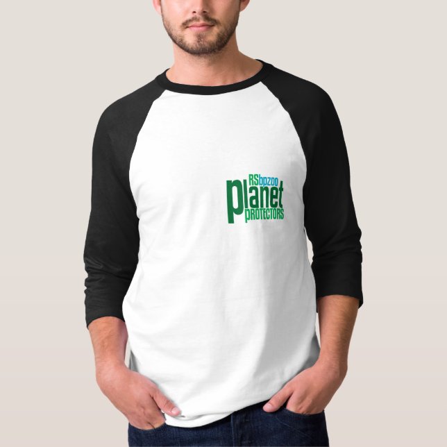 Planeten-Schutze T-Shirt (Vorderseite)
