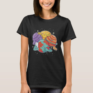 Planeten selfisches Foto T-Shirt