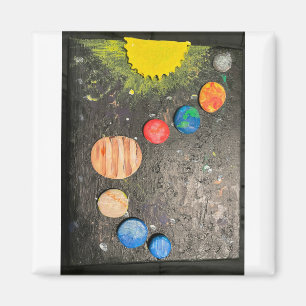 Planeten Sonnenastronomie Astrologie Quecksilberve Magnet