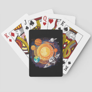 Planeten Spielkarten