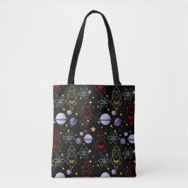 Planeten, Sterne und Raketenschiffe Tasche
