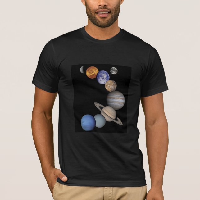 Planeten T-Shirt (Vorderseite)