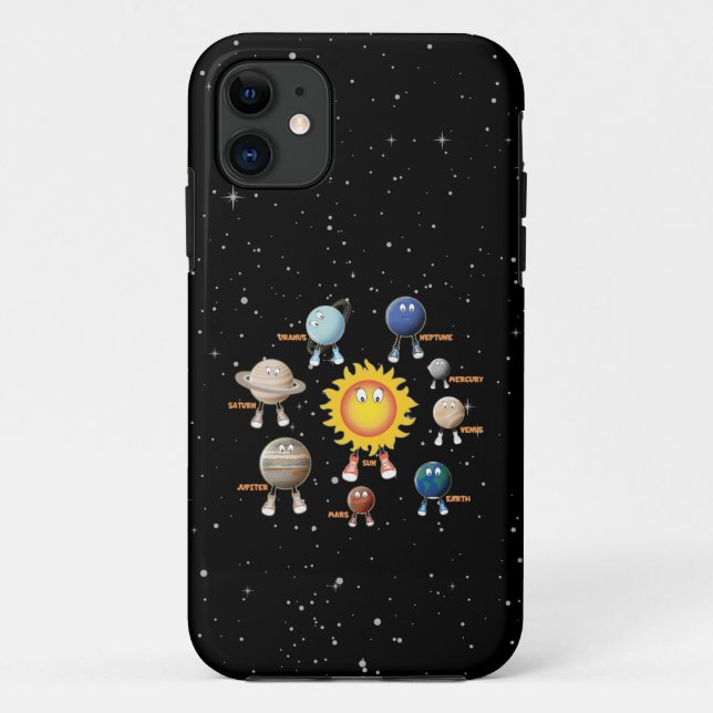 Planeten und das Sonnensystem Case-Mate iPhone Hülle (Rückseite)