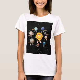 Planeten und das Sonnensystem T-Shirt