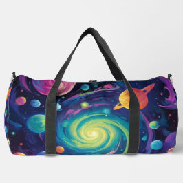 Planetendrehung duffle bag