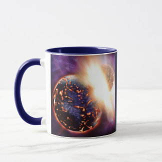 Planetenkollision Tasse