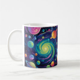Planetenspin Kaffeetasse