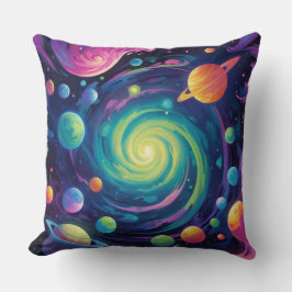 Planetenspin Kissen