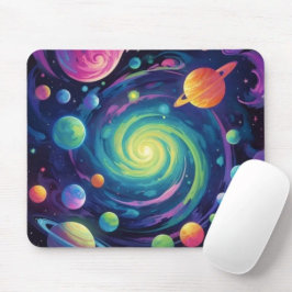 Planetenspin Mousepad