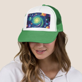 Planetenspin Truckerkappe