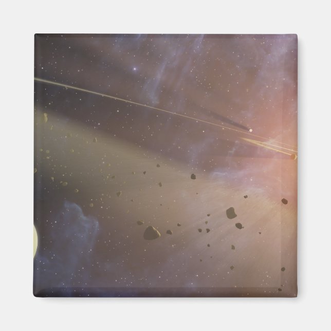 Planetensystem Epsilon Eridani Magnet (Vorne)