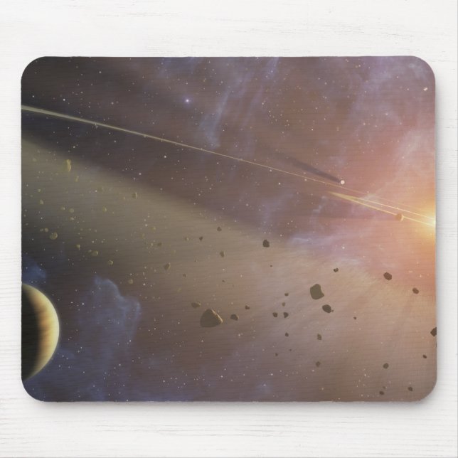 Planetensystem Epsilon Eridani Mousepad (Vorne)