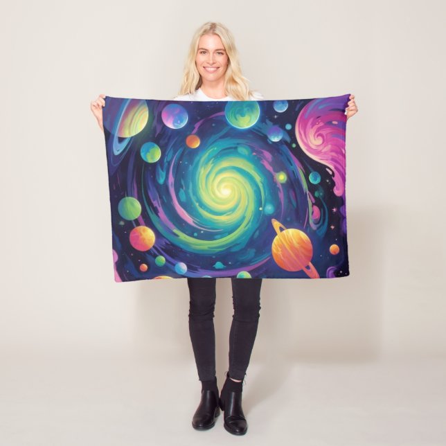 Planetentaucher-Fleece-Blanket Fleecedecke (Beispiel)