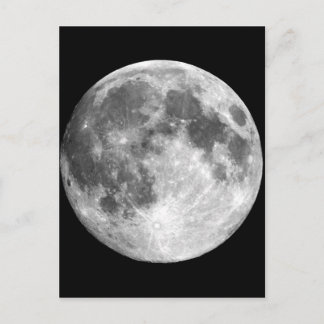 PLANETERDE-Mond-Natur (Sonnensystem) ~ Postkarte
