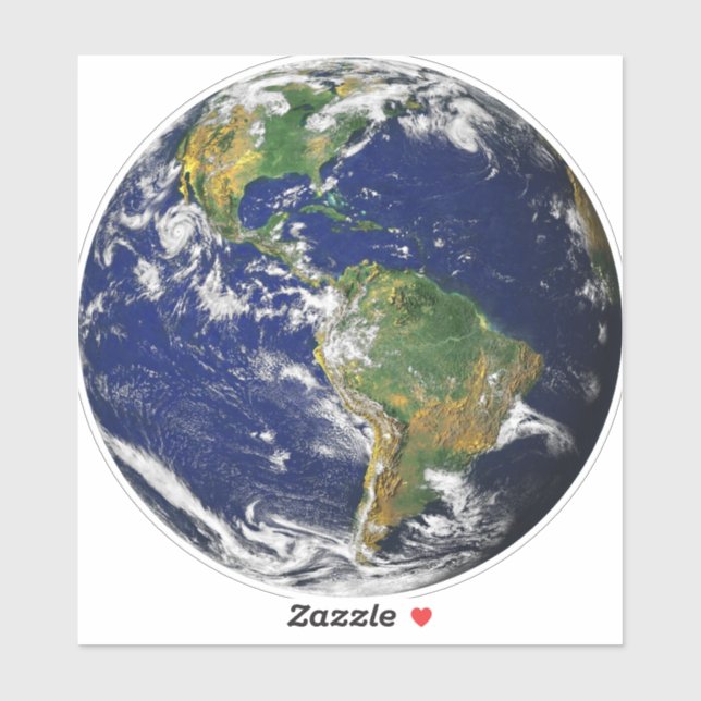 PLANETERDE VON 6"². Aufkleber für Laptop (Blatt)