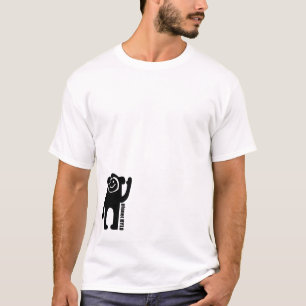 planetHYLO BW-Mann-T - Shirt FRONT u. RÜCKSEITE