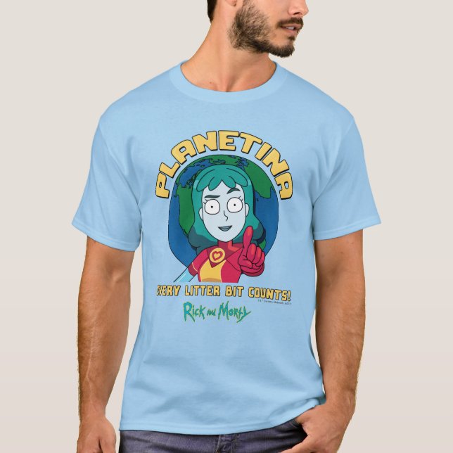 Planetina - Jede Litze zählt T-Shirt (Vorderseite)