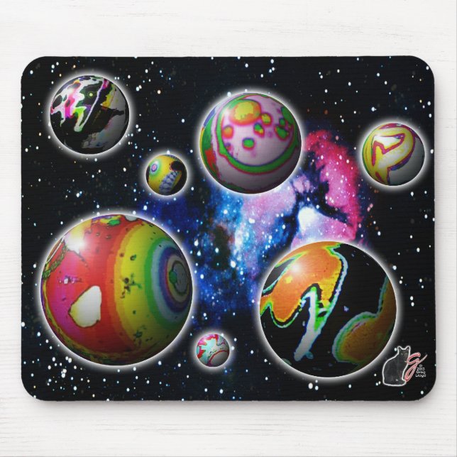 Planetoide Mousepad (Vorne)