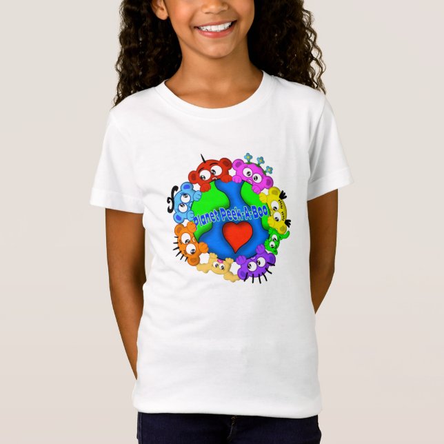 Planetpeekaboo-Logo T-Shirt (Vorderseite)