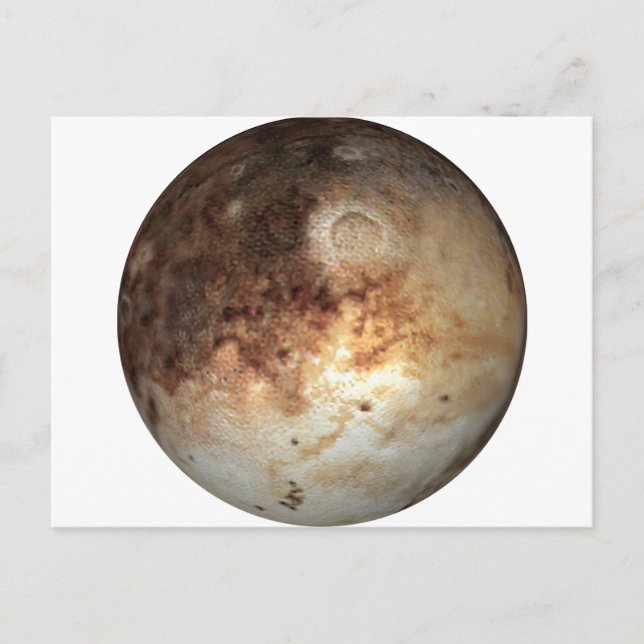 PLANETPLUTO (Sonnensystem) ~ Postkarte (Vorderseite)