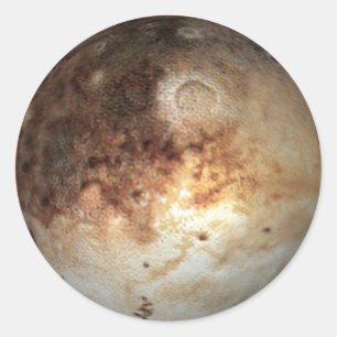 PLANETPLUTO (Sonnensystem) ~ Runder Aufkleber