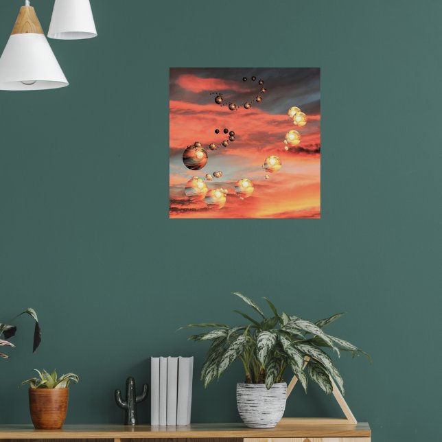 Planets Abound Poster (Wohnzimmer 1)