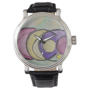 Planets Abstrakt Art Watch Armbanduhr