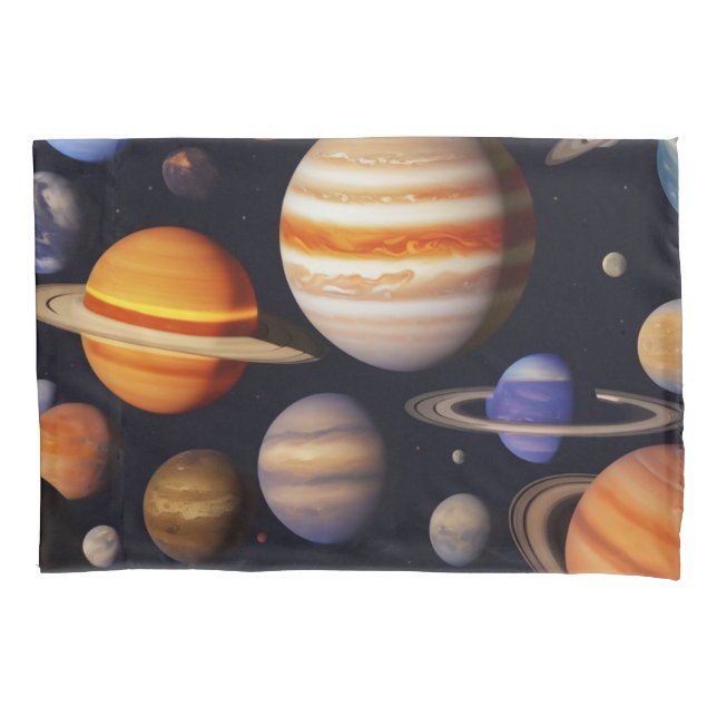 Planets Pattern Kissenbezug (Vorderseite)