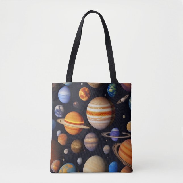 Planets Pattern Tasche (Vorderseite)