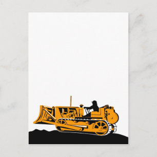 Planiermaschinen Postkarte