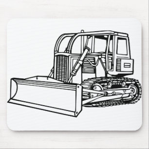 Planierraupe Mousepad