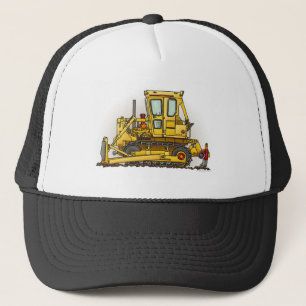 Planierraupen-Bulldozer-Hut Truckerkappe