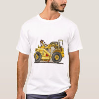 Planierraupen-Schaber-Damen-T - Shirt