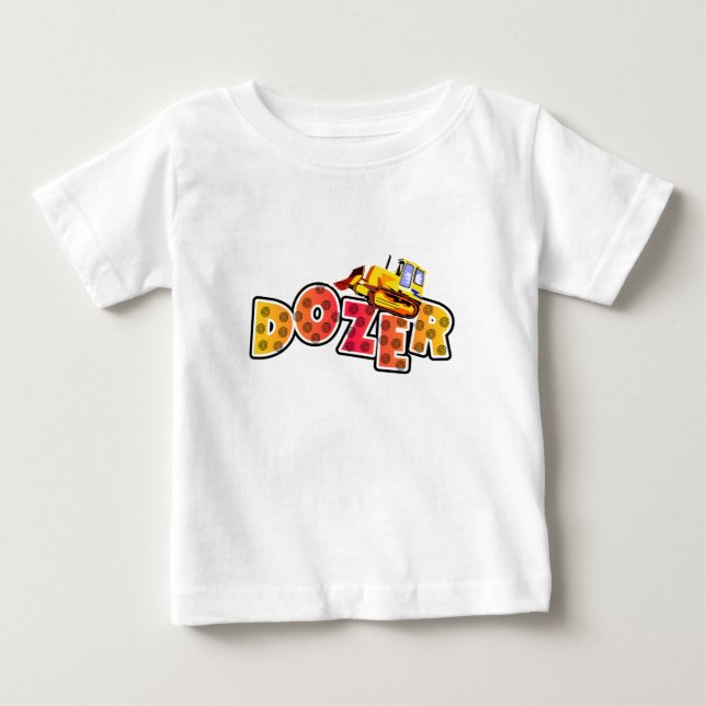 Planierraupen-T-Shirts und Geschenke Baby T-shirt (Vorderseite)