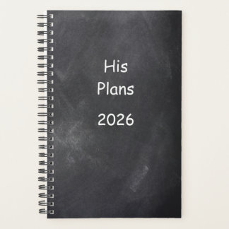 Planificateur 2026 pour hommes Plans Style tableau