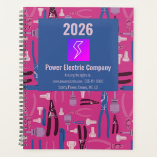 Planificateur annuel professionnel 2026 pour élect