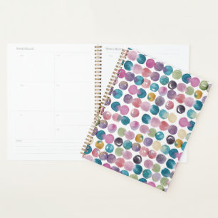 Planificateur aquarelle 2026 Calme & Coloré