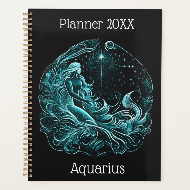 Planificateur Aquarius Zodiac (Devant)
