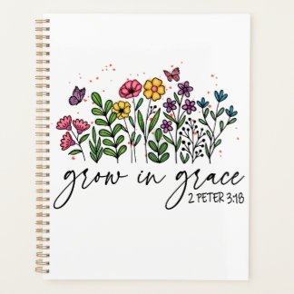 Planificateur avec couplet biblique