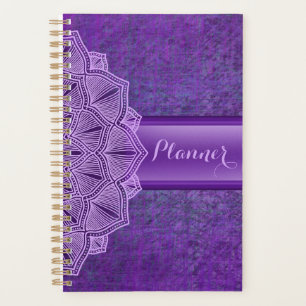Planificateur Boho Mandala Violet
