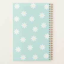 Planificateur Daisy Bloom – Couverture Florale Ble