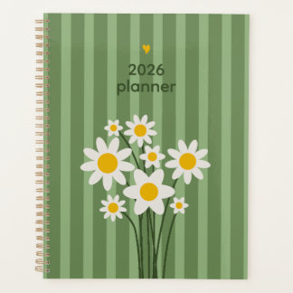 Planificateur Daisy Green 2026