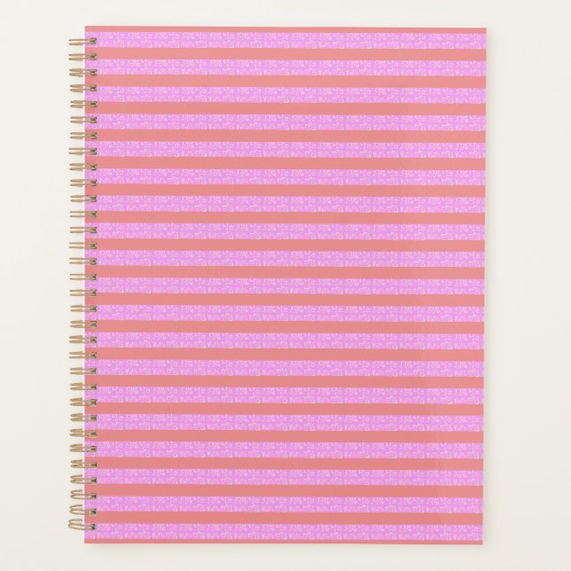 Planificateur de bande rose (Devant)