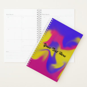 Planificateur de boues coloré