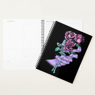 Planificateur de bouquet gothique