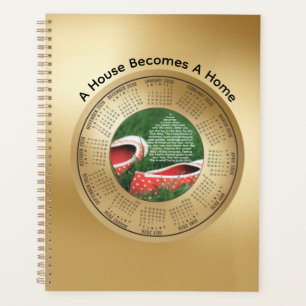 Planificateur de calendrier 2026 Une maison devien